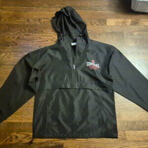 Central Washington University Champion Windbreaker Half Zip